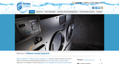 Desktop Screenshot of nationallaundryequipment.com